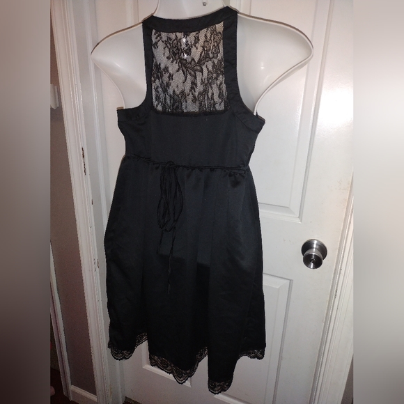Sexy Black Mini Dress with Pockets Sz XXL - Picture 8 of 11